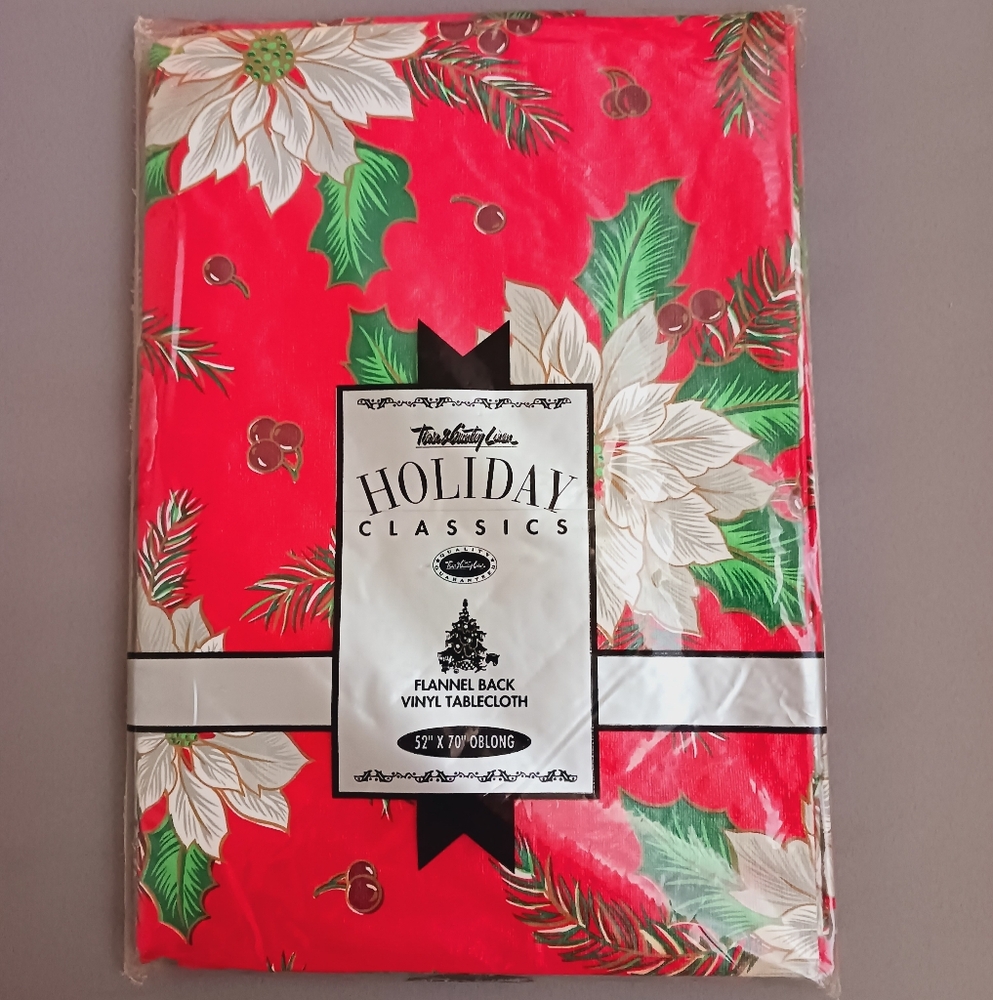 Christmas Holiday Tablecloth